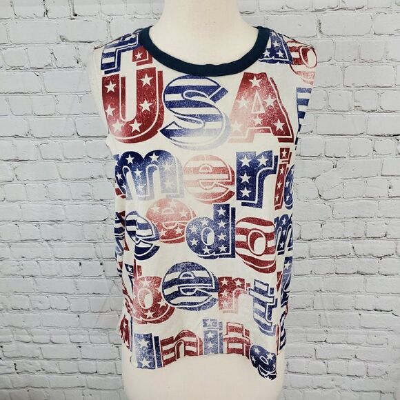 CHASER Tank Top USA America S NWT - Picture 1 of 6